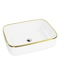 Lavita Umywalka nablatowa Galera Gold Line 5900378325123