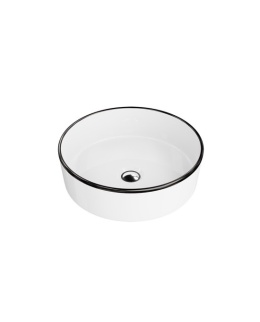 Lavita Umywalka nablatowa Merida Black Line 5900378325734