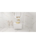 Lavita Umywalka nablatowa Merida Gold/White 5900378322603