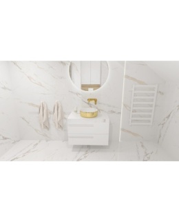 Lavita Umywalka nablatowa Merida Gold/White 5900378322603