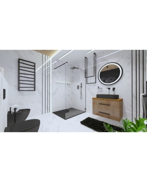 Lavita Umywalka nablatowa Pasana Black 5908211404622