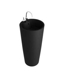 Laviya Umywalka stojąca Uvas Black 5900378334392