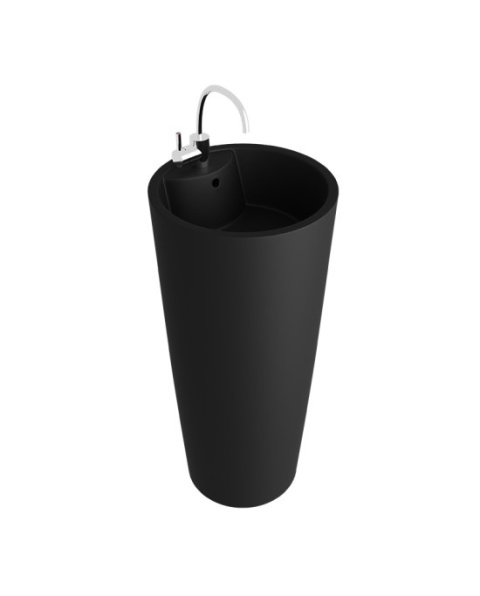Laviya Umywalka stojąca Uvas Black 5900378334392