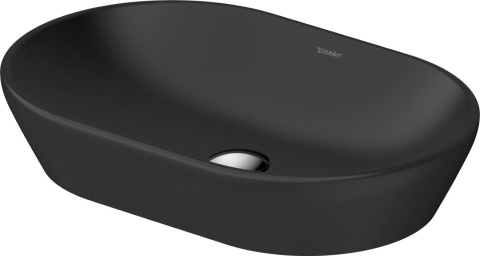 Duravit D-Neo umywalka owalna nablatowa 60x40 cm, antracyt mat 2372601370