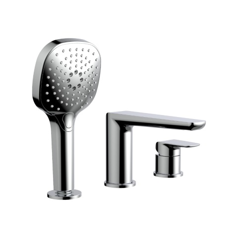 Excellent Clever 2.0 bateria wannowa 3-otworowa, chrom AREX.4134CR