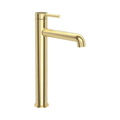 Excellent Delta PI bateria umywalkowa stojąca wysoka, złoty połysk AREX.1212GL