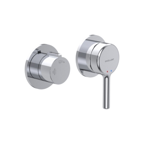 Excellent PI Bateria wannowo-prysznicowa podtynkowa, chrom AREX.1240CR