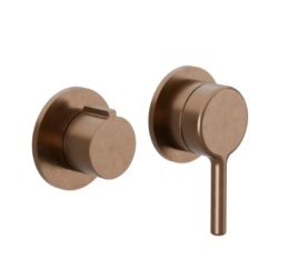 Excellent PI Bateria wannowo-prysznicowa podtynkowa, miedziany szczotkowany AREX.1240CB