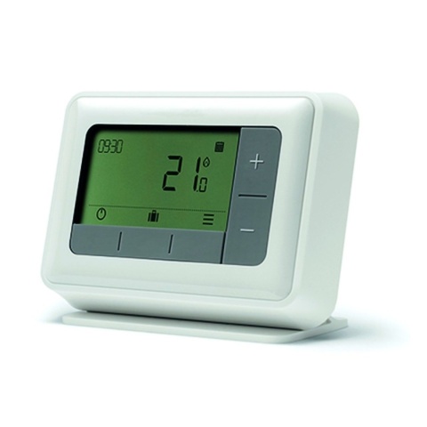 HONEYWELL T4 Termostat programowalny przewodowy z dodatkową funkcją chłodzenia, do sterowania załącz/wyłącz | T4H110A1081