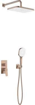 KFA zestaw natryskowy podtynkowy Malaga, brushed rose gold PVD 452950134