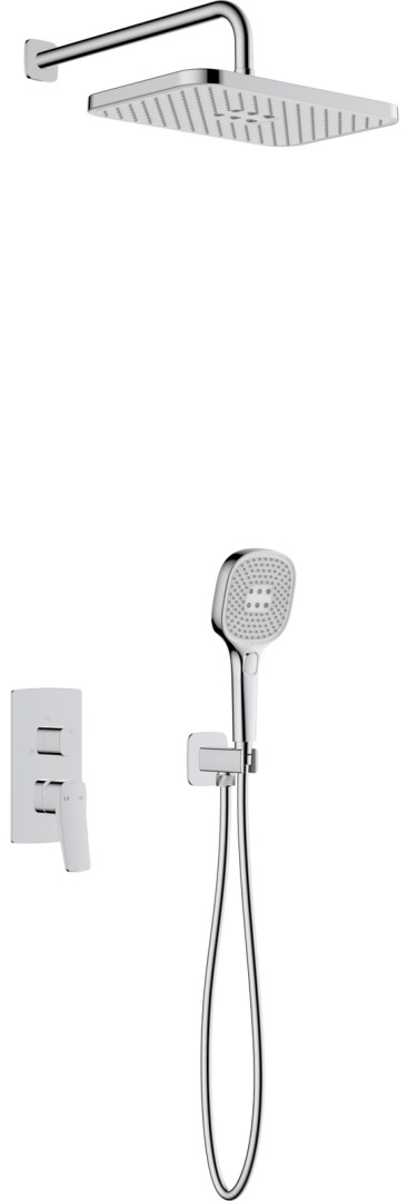 KFA zestaw natryskowy podtynkowy Malaga, chrom 452950100