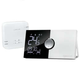 SALUS REGULATOR BEZPRZEWODOWY NATYNKOWY, BATERYJNY, TYGODNIOWY 091PRORF