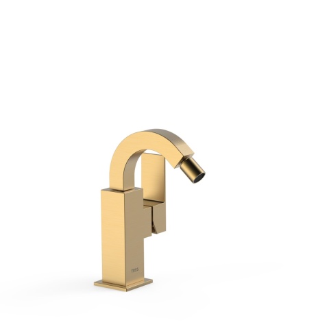 Tres CUADRO Bateria jednouchwytowa do bidetu z boczną dźwignią-00612402OM