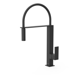 Tres KUCHNIA Bateria jednouchwytowa z elastyczną wylewką kuchenna-00648701NM