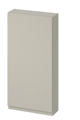 cersanit moduo 40 cm szafka łazienkowa wisząca kaszmir mat s590-110-dsm