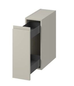 cersanit moduo szafka łazienkowa z koszem cargo 20 cm kaszmir mat s590-117