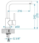 ALVEUS Bateria kuchenna FLUID MONARCH miedź 1134845