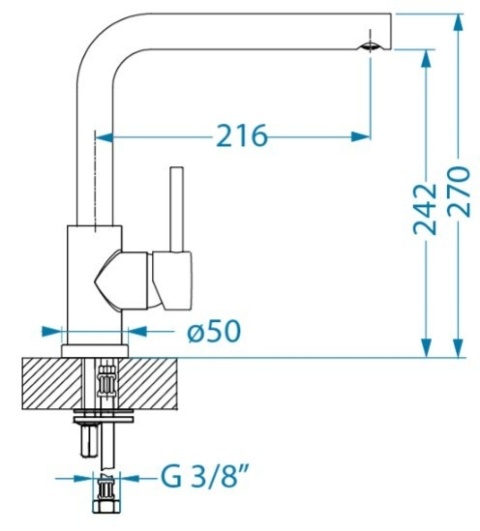 ALVEUS Bateria kuchenna FLUID MONARCH złoty 1134846