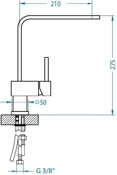 ALVEUS Bateria kuchenna LAGUNA chrom 1134826