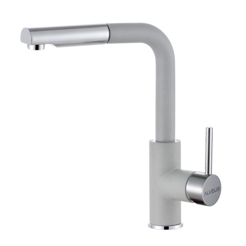 ALVEUS Bateria kuchenna SIROS P beton, chrom 1129044