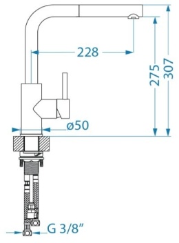ALVEUS Bateria kuchenna ZEOS P czarny mat 1136505