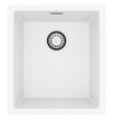 ALVEUS Zlewozmywak 40x45 OMNI 10 biały, syfon 1160037