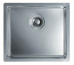 Alveus Quadrix 40 FSU POP-UP Zlewozmywak stalowy jednokomorowy 45x50 cm satynowy 1102605