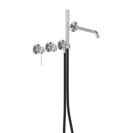 KFA MOZA 316L bateria wannowo-prysznicowa podtynkowa stal nierdzewna 504941022