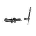 KFA MOZA bateria wannowo- prysznicowa ścienna gun metal grey 503452061