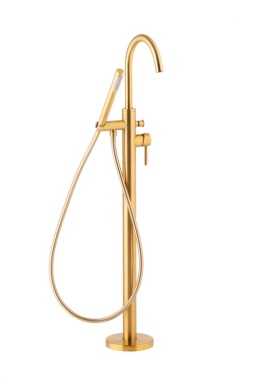 KFA Moza Bateria wannowa wolnostojąca złoty szczotkowany 503551031