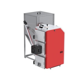 Kotłospaw DrewKo Hybrid 12 kW kocioł dwupaliwowy drewno pellet (palnik REVO)