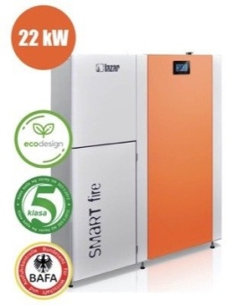 LAZAR SMARTFIRE KOCIOŁ PIEC NA PELLET 22KW 22/3bar/240L