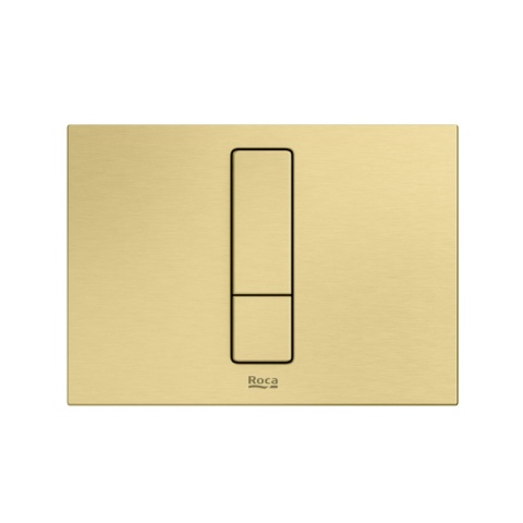 Roca Duplo S Przycisk WC PS4 PVD brushed gold A8902213VA