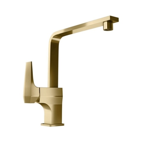 Globalo Design Somio Light Gold Mat 1.1 Bateria kuchenna jasny złoty mat z powłoką PVD SOMIO_LIGHT_GOLD_MAT