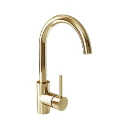 Globalo Design Zentio Light Gold 1.1 Bateria kuchenna jasny złoty z powłoką PVD ZENTIO_LIGHT_GOLD
