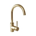 Globalo Design Zentio Light Gold Mat 1.1 Bateria kuchenna jasny złoty mat z powłoką PVD ZENTIO_LIGHT_GOLD_MAT