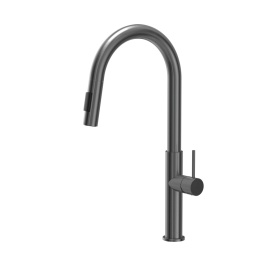 Quadron DARCY SteelQ bateria kuchenna z wyciagana wylewką graphite 4172506_PVDT1