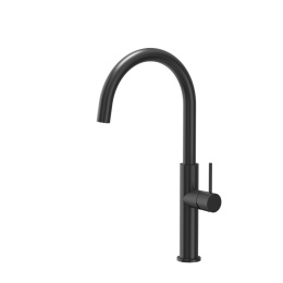 Quadron VALERIE SteelQ bateria kuchenna ze stałą wylewką pure carbon 4122506_BLM