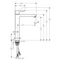 HANSGROHE METRIS BATERIA UMYWALKOWA 31082000