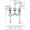 HANSGROHE METROPOL BATERIA UMYWALKOWA PUSH-OPEN CHROM 32514000