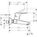 Hansgrohe Focus bateria umywalkowa ścienna 31923000