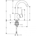 Hansgrohe Talis S bateria umywalkowa 32070000