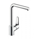 Hansgrohe Focus bateria kuchenna z obrotową wylewką chrom 31817000