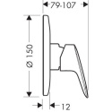 Hansgrohe Logis bateria prysznicowa podtynkowa chrom 71606000