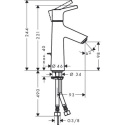 Hansgrohe Talis S bateria umywalkowa CoolStart 72022000